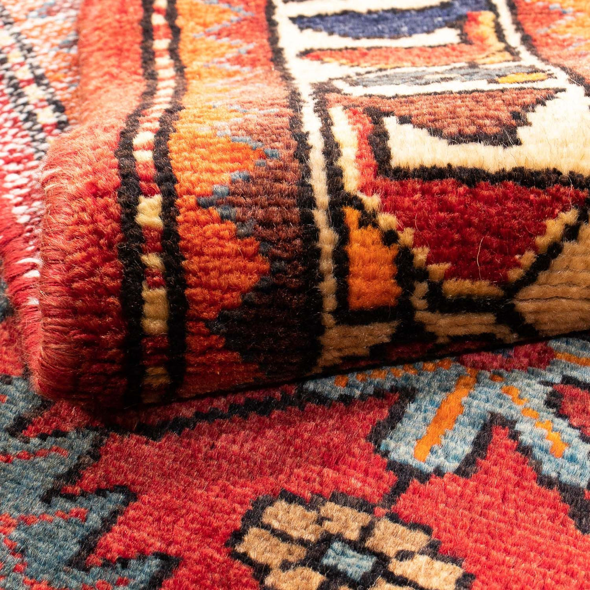 Tappeto Persero - Nomade - 146 x 88 cm - rosso scuro