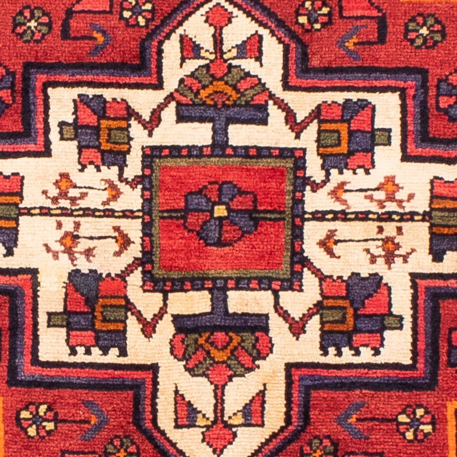 Tappeto Persero - Nomade - 235 x 145 cm - rosso scuro
