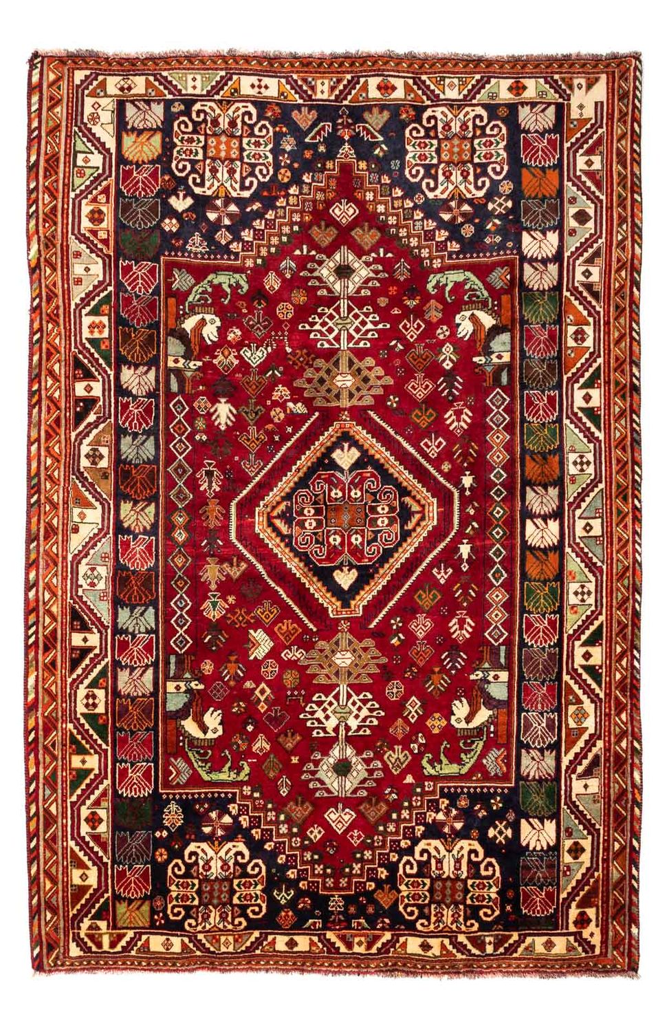 Tappeto Persero - Nomade - 272 x 183 cm - rosso scuro