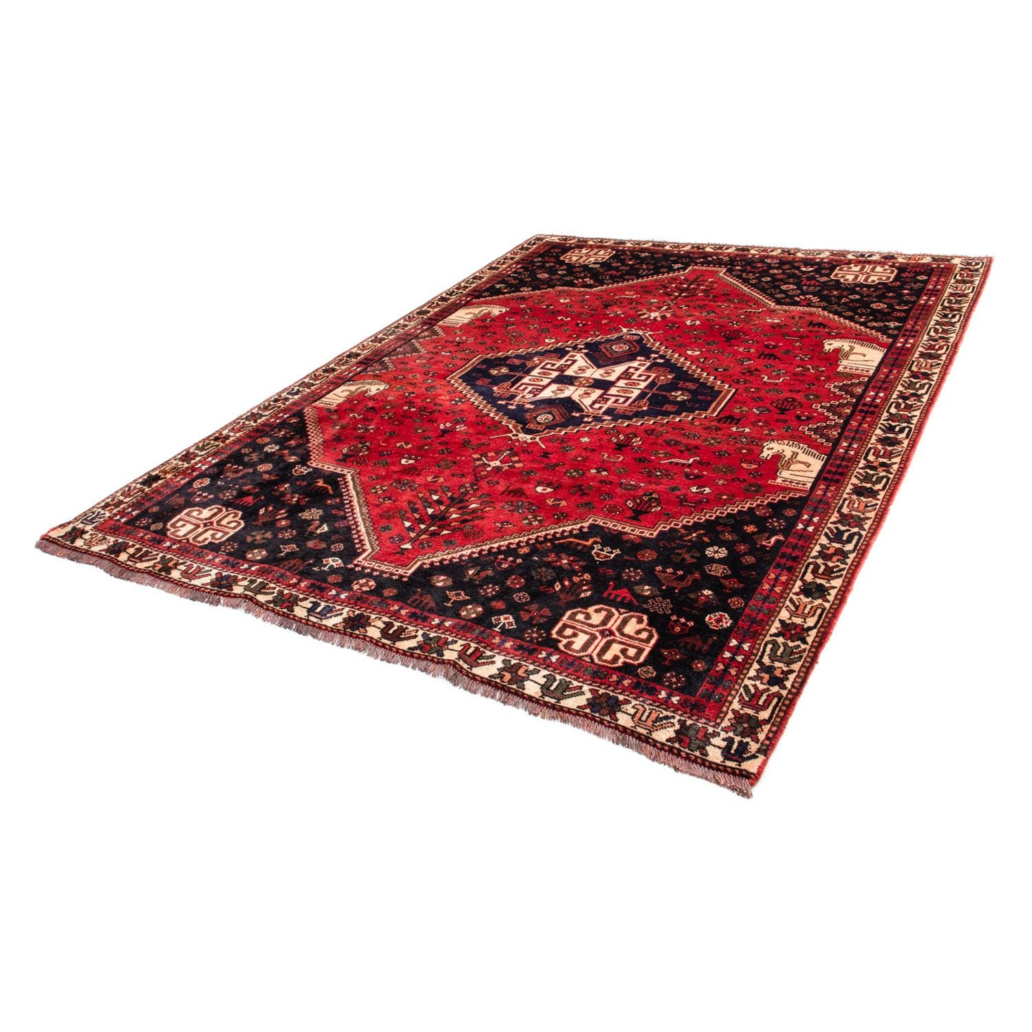 Tappeto Persero - Nomade - 287 x 196 cm - rosso scuro