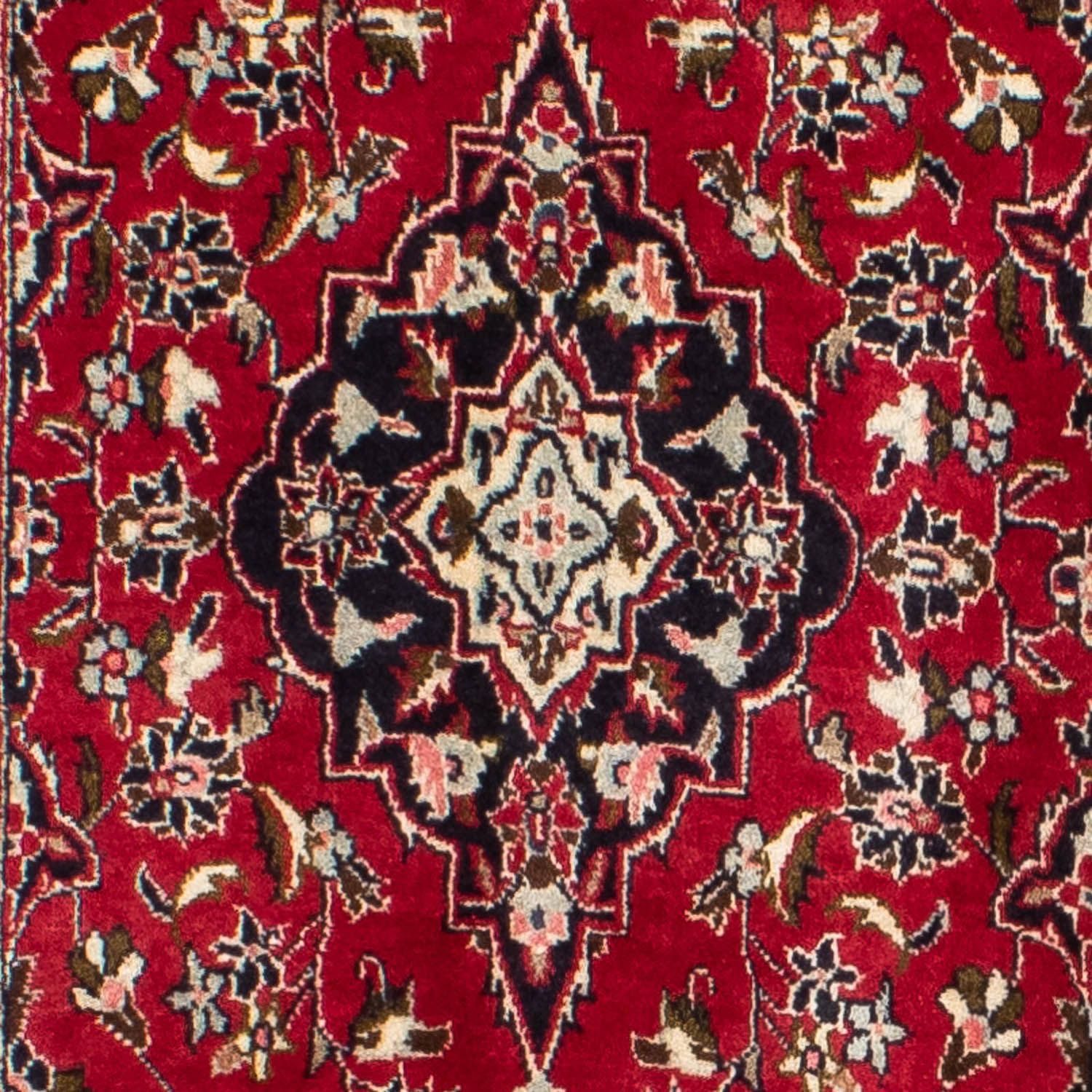 Tappeto corsia Tappeto Persero - Keshan - 340 x 98 cm - rosso scuro
