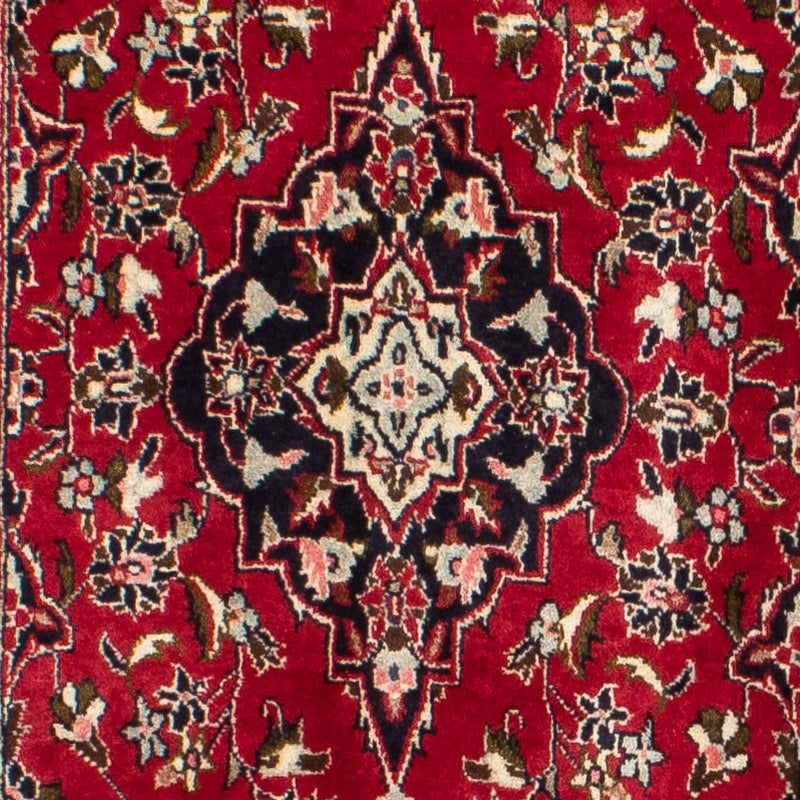 Tappeto corsia Tappeto Persero - Keshan - 340 x 98 cm - rosso scuro