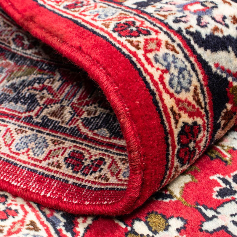 Tappeto corsia Tappeto Persero - Keshan - 340 x 98 cm - rosso scuro