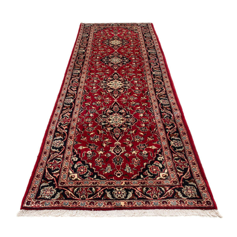 Tappeto corsia Tappeto Persero - Keshan - 340 x 98 cm - rosso scuro
