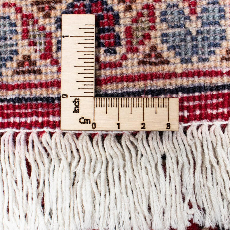 Tappeto corsia Tappeto Persero - Keshan - 340 x 98 cm - rosso scuro