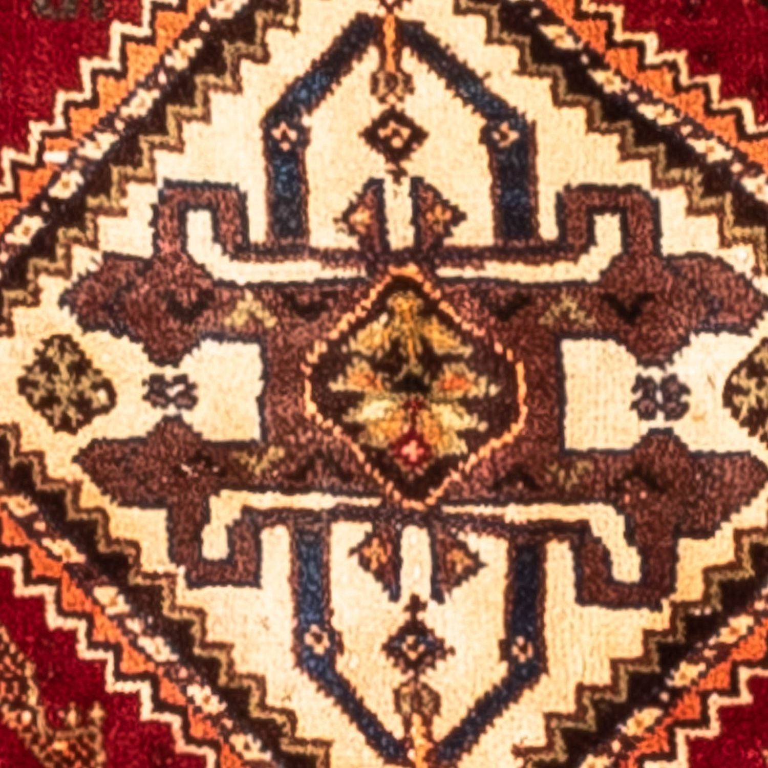Tappeto Persero - Nomade - 210 x 145 cm - rosso scuro