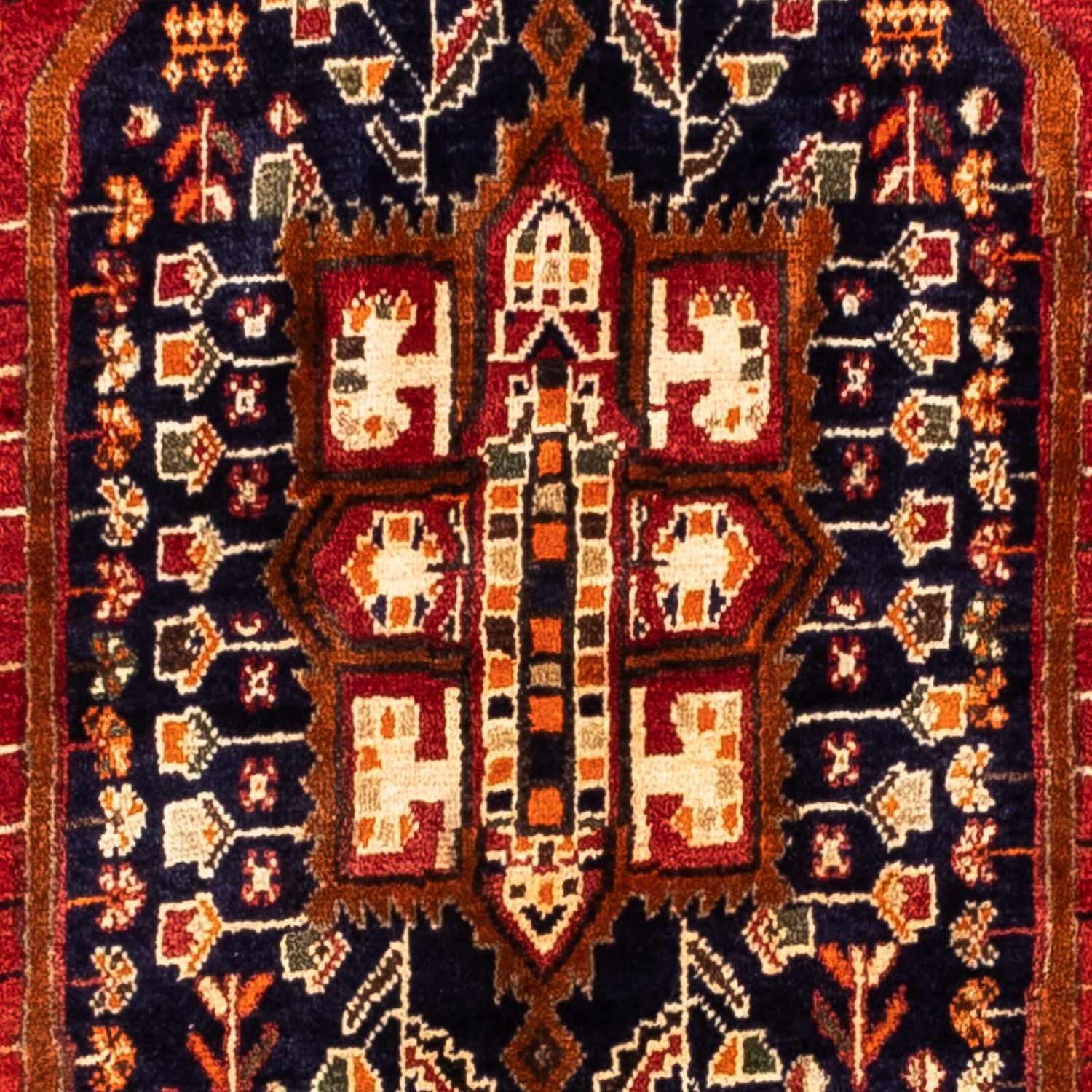 Tappeto Persero - Nomade - 257 x 160 cm - rosso scuro