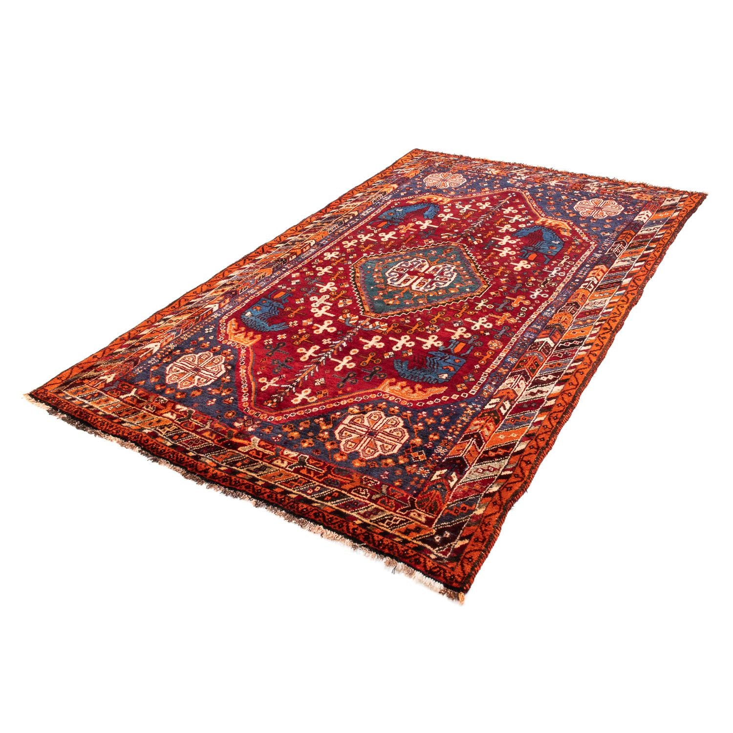 Tappeto Persero - Nomade - 235 x 140 cm - rosso scuro