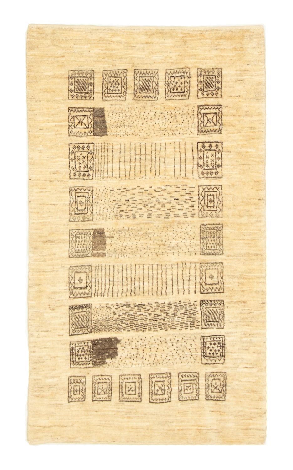 Tappeto Gabbeh - Persero - 150 x 87 cm - beige
