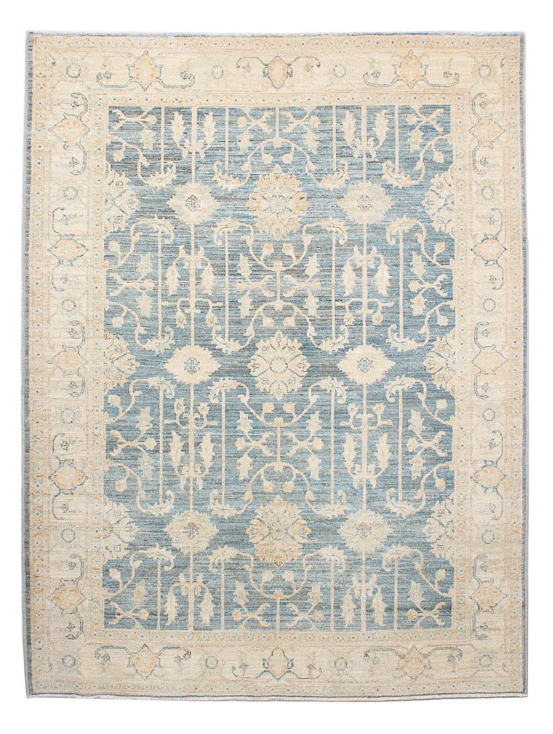 Tappeto Ziegler - 206 x 153 cm - blu chiaro