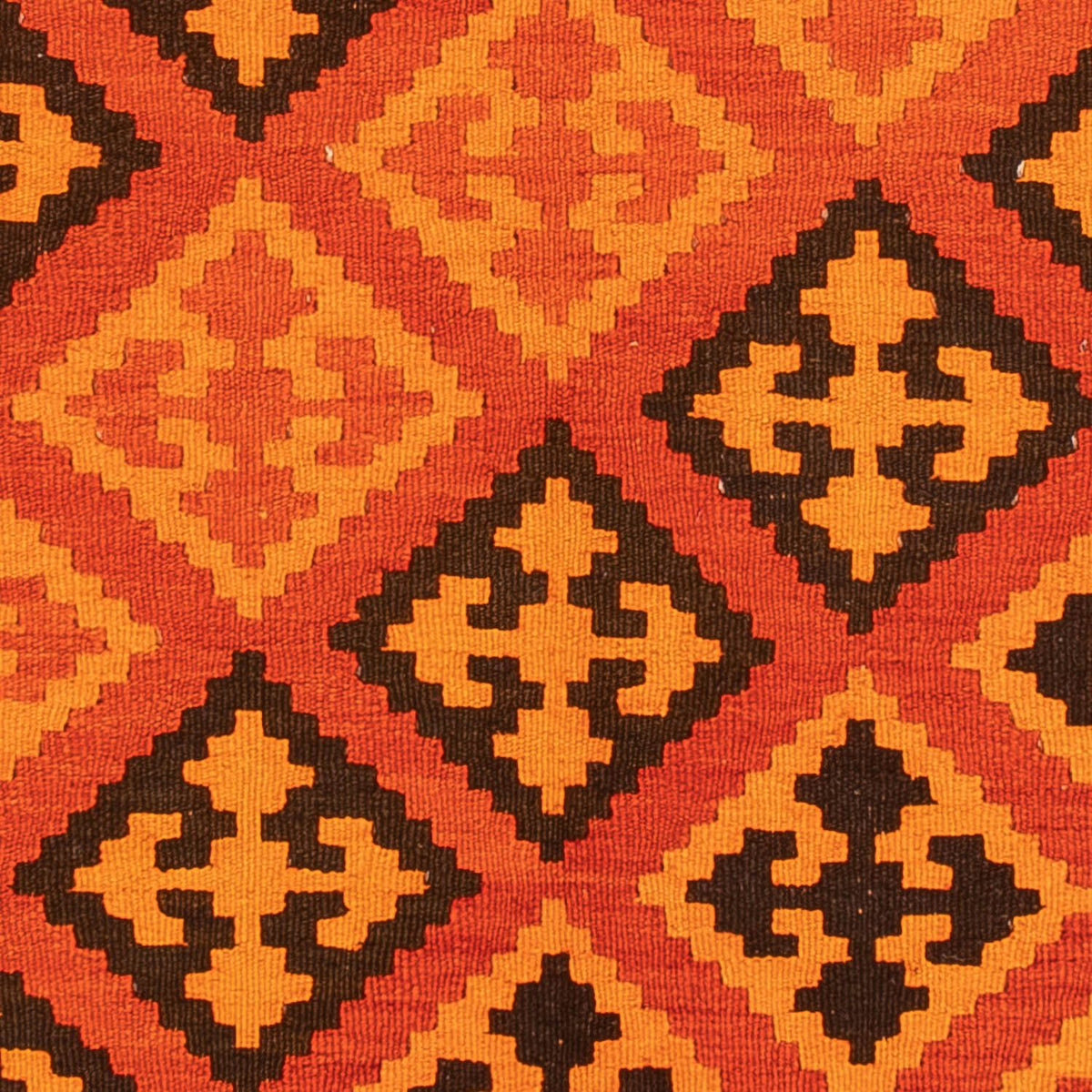 Tappeto Kelim - Orientale - 194 x 150 cm - rosso chiaro