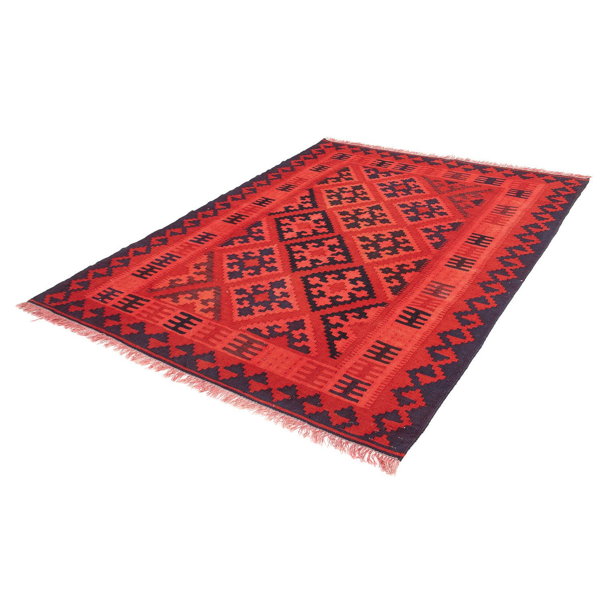 Tappeto Kelim - Orientale - 210 x 151 cm - rosso