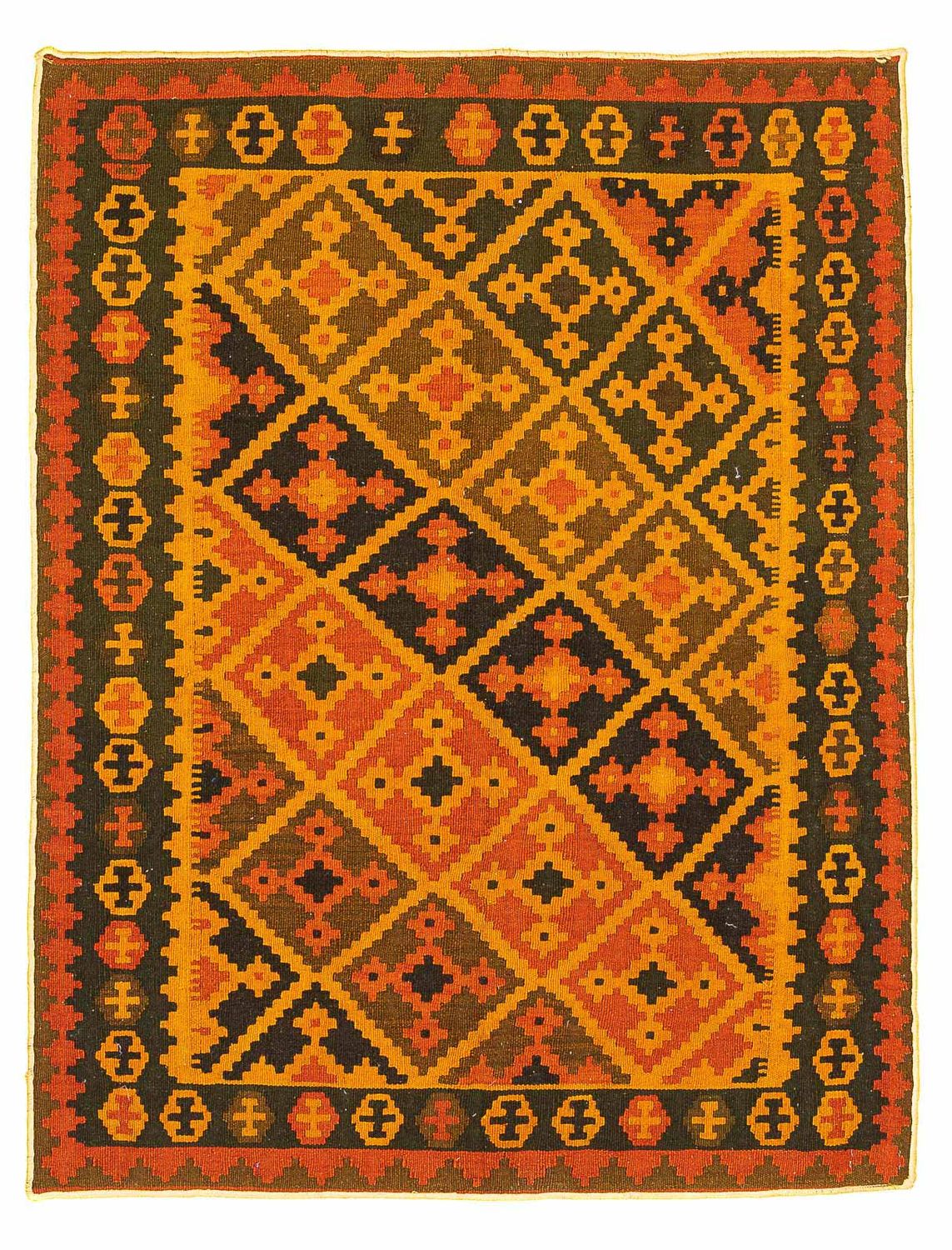 Tappeto Kelim - Orientale - 190 x 149 cm - oro