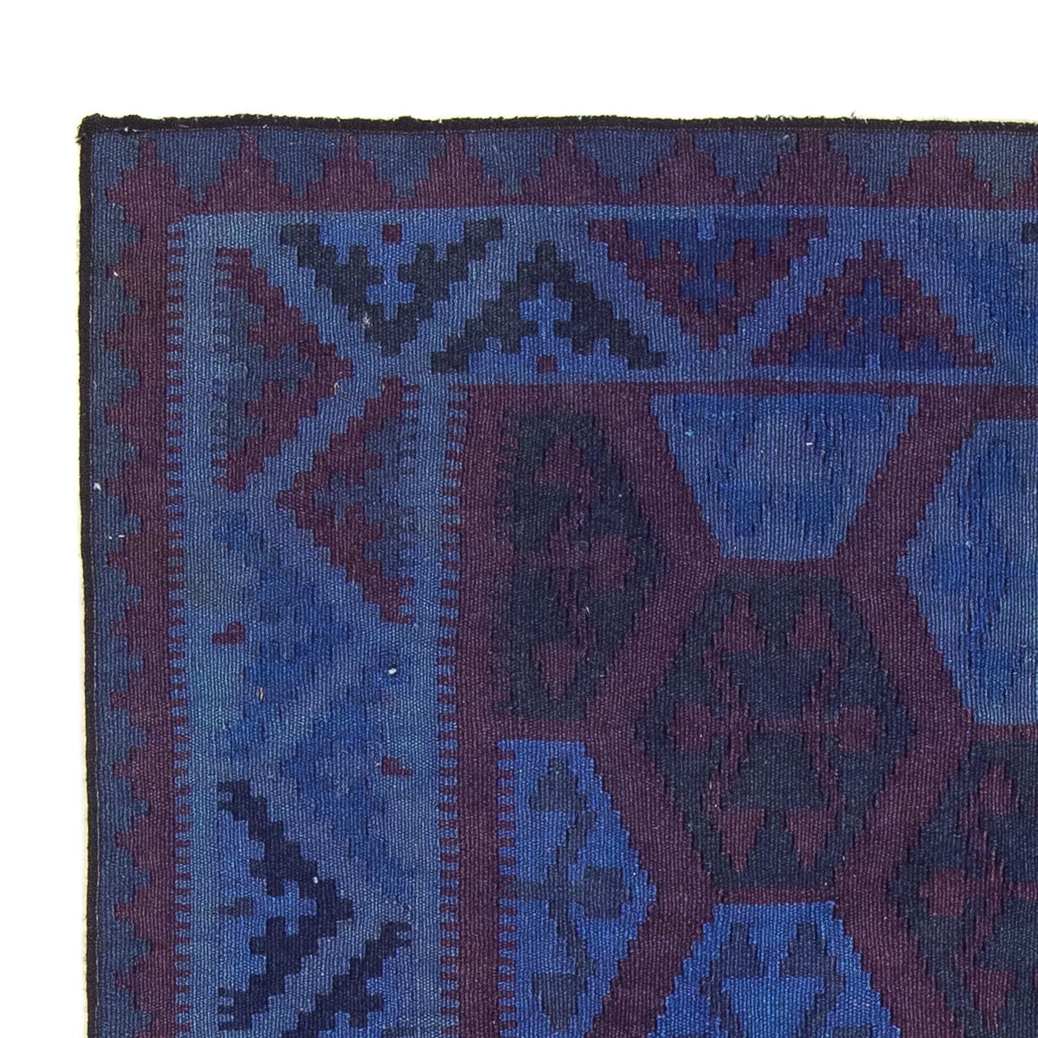 Tappeto Kelim - Orientale - 195 x 155 cm - blu
