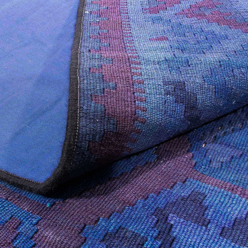 Tappeto Kelim - Orientale - 195 x 155 cm - blu
