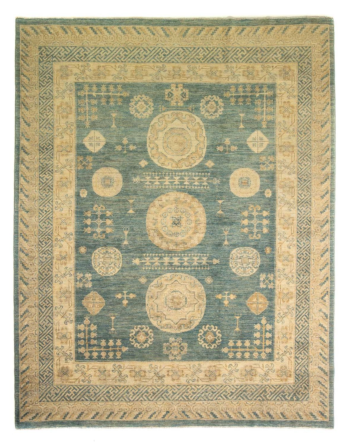 Tappeto Ziegler - 297 x 241 cm - turchese