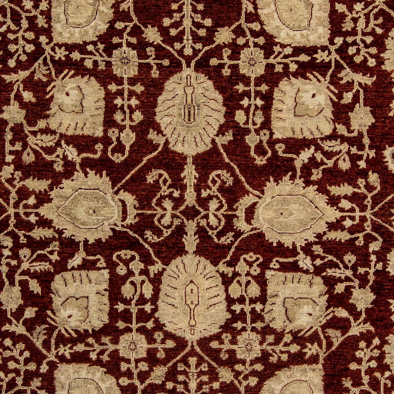 Tappeto Ziegler - 296 x 242 cm - rosso scuro