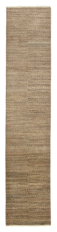 Tappeto corsia Tappeto Gabbeh - Indus - 370 x 77 cm - beige