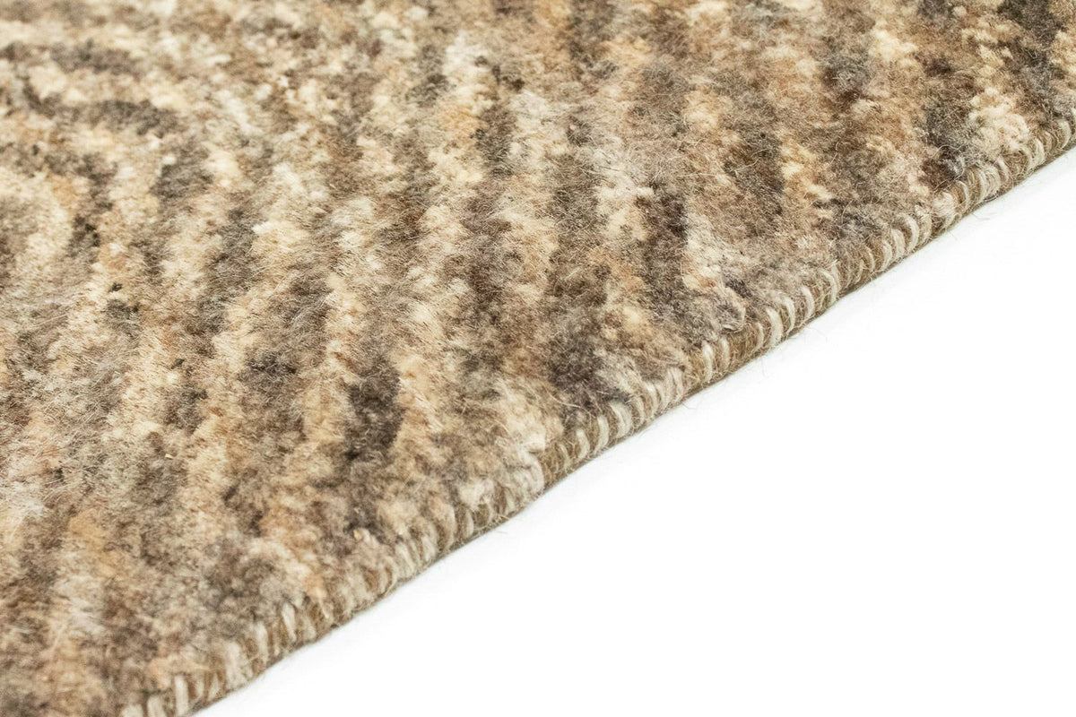 Tappeto corsia Tappeto Gabbeh - Indus - 370 x 77 cm - beige