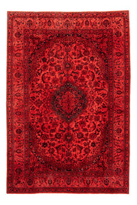 Tappeto Persero - Nain - 286 x 196 cm - rosso scuro