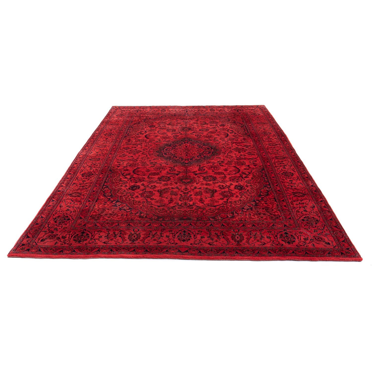 Tappeto Persero - Nain - 286 x 196 cm - rosso scuro