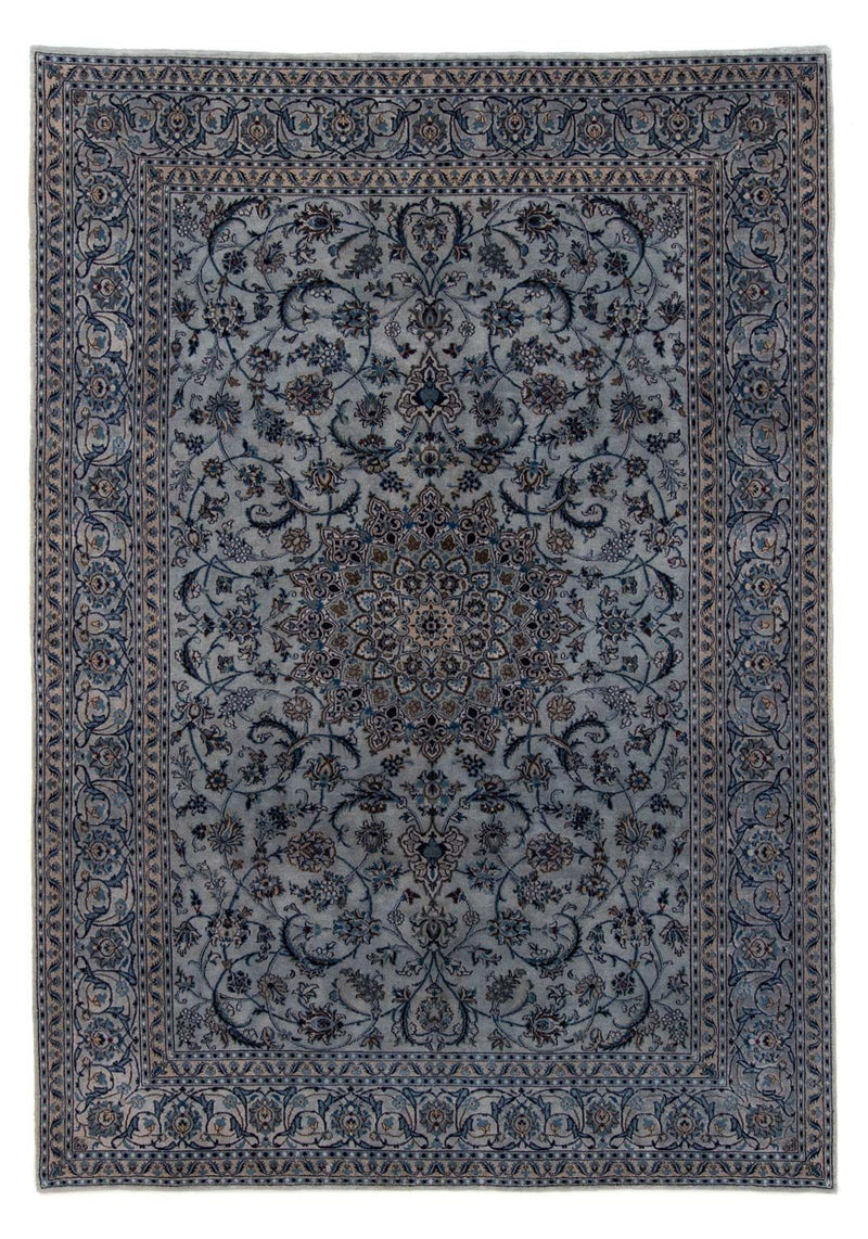 Tappeto Persero - Nain - 294 x 198 cm - blu mare