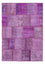 Tappeto Patchwork - 240 x 170 cm - viola