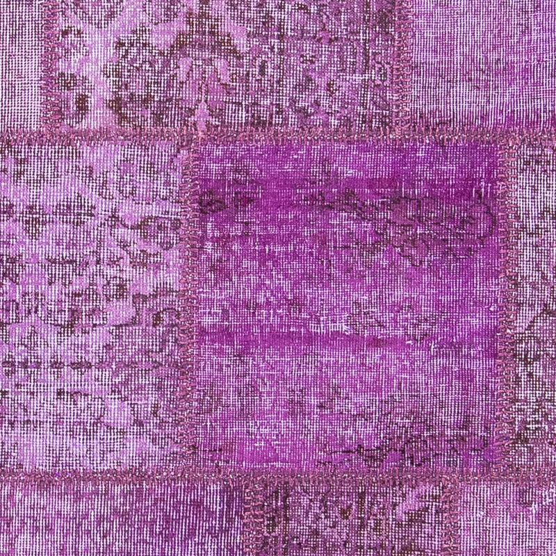 Tappeto Patchwork - 240 x 170 cm - viola