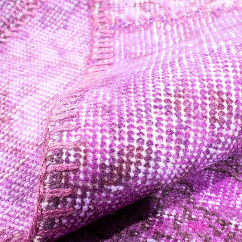 Tappeto Patchwork - 240 x 170 cm - viola