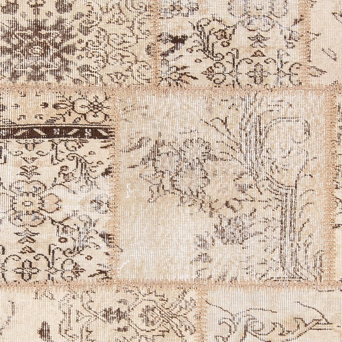 Tappeto Patchwork - 240 x 170 cm - marrone chiaro