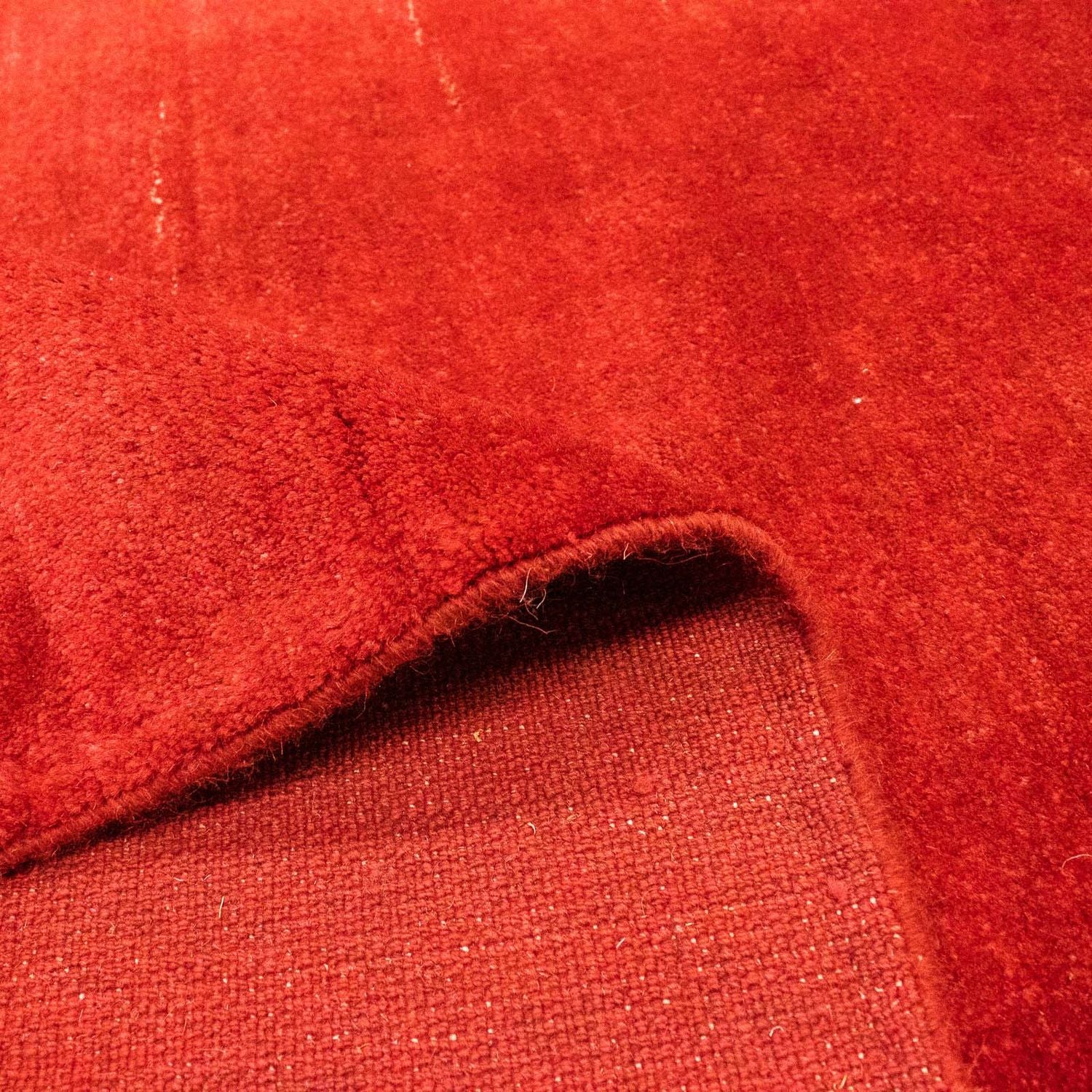 Tappeto Gabbeh - Persero - 288 x 262 cm - rosso scuro