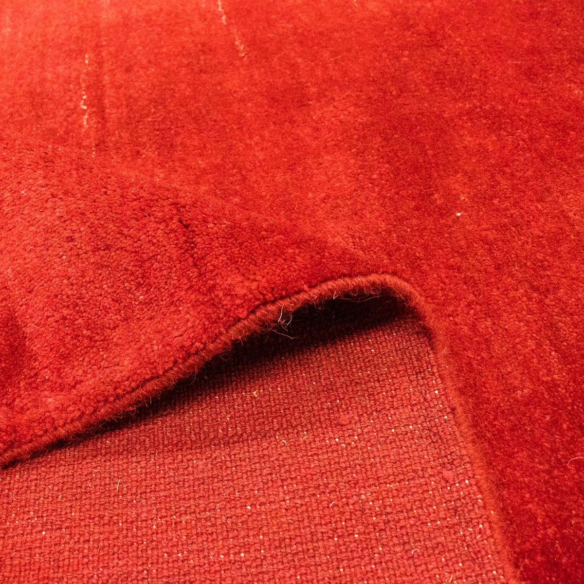 Tappeto Gabbeh - Persero - 288 x 262 cm - rosso scuro