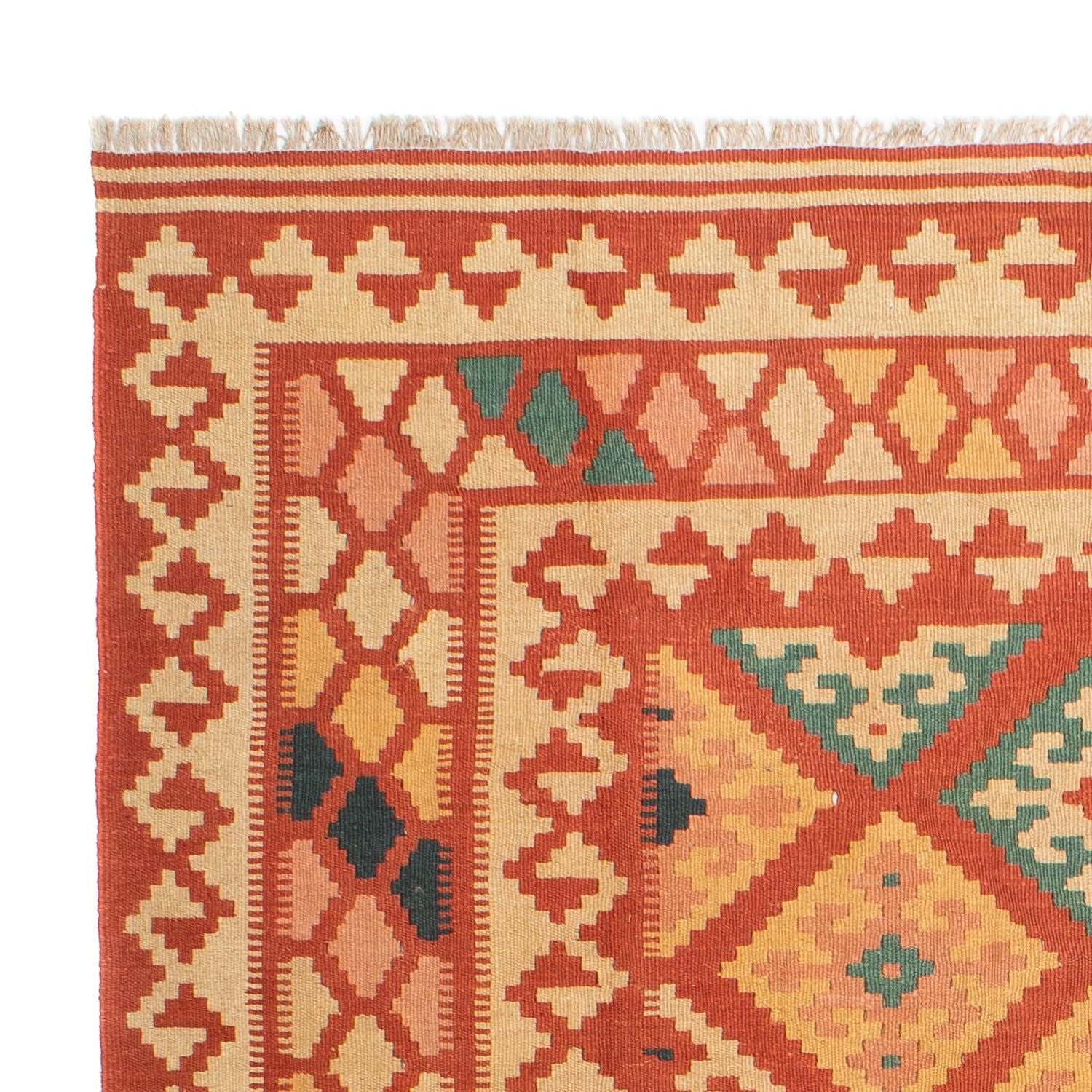 Tappeto Kelim - Orientale quadrato  - 213 x 193 cm - multicolore