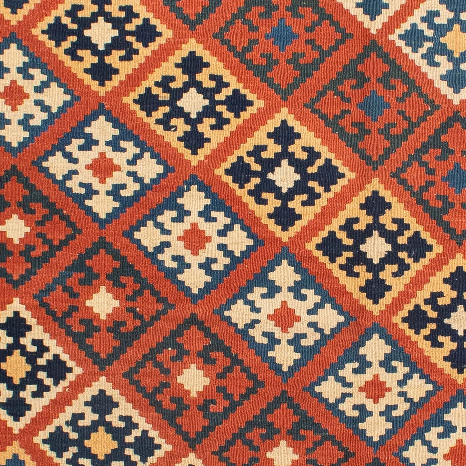 Tappeto Kelim - Orientale quadrato  - 208 x 194 cm - multicolore
