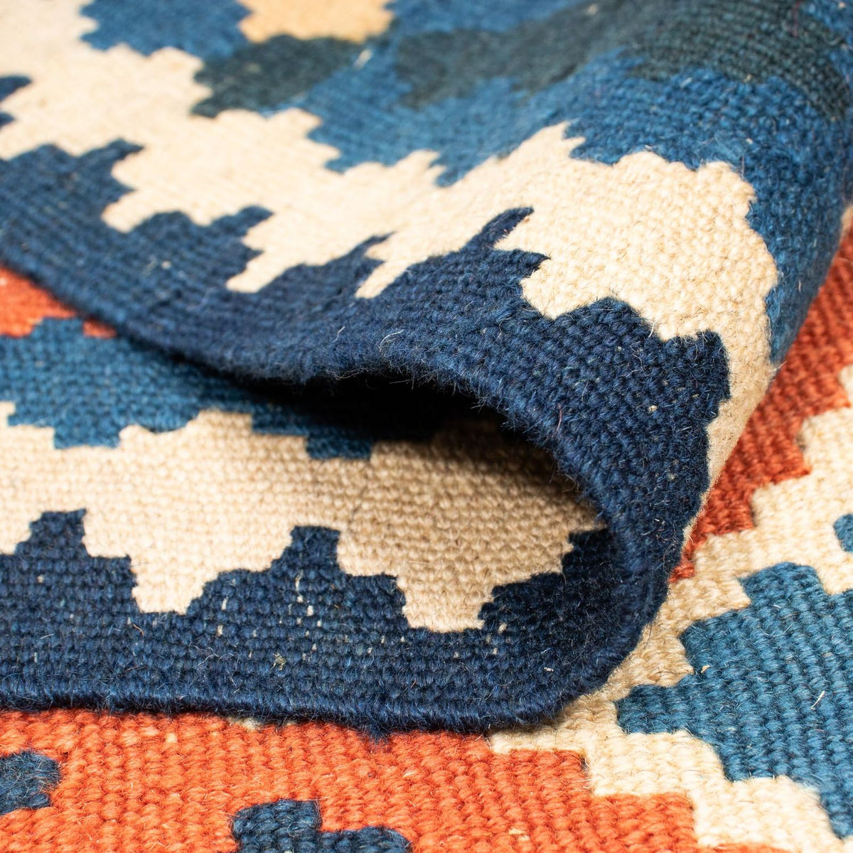 Tappeto Kelim - Orientale quadrato  - 208 x 194 cm - multicolore