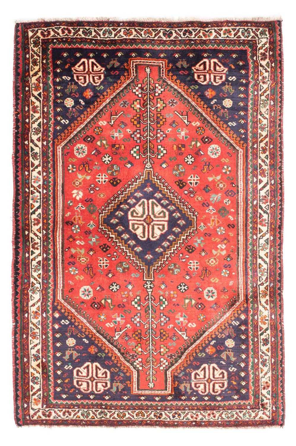 Tappeto Persero - Nomade - 185 x 123 cm - rosso scuro