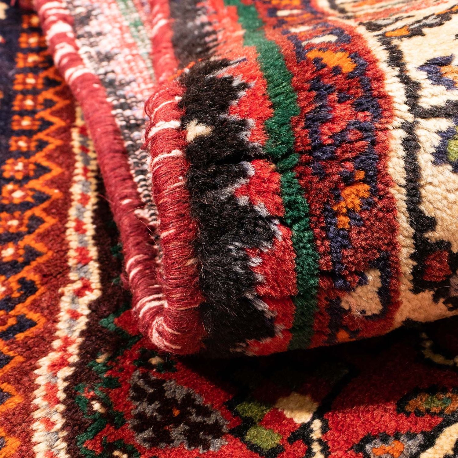 Tappeto Persero - Nomade - 185 x 123 cm - rosso scuro