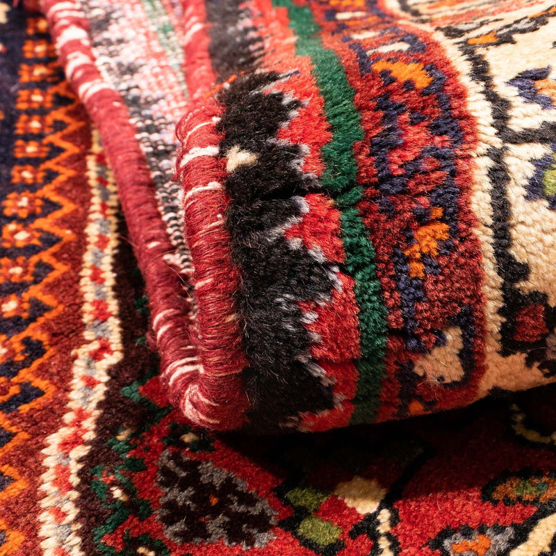 Tappeto Persero - Nomade - 185 x 123 cm - rosso scuro