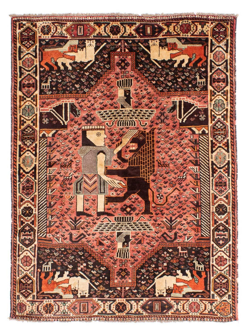 Tappeto Persero - Nomade - 192 x 155 cm - rosso chiaro