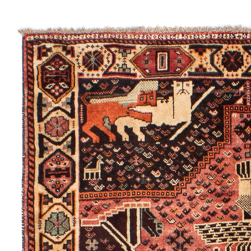 Tappeto Persero - Nomade - 192 x 155 cm - rosso chiaro