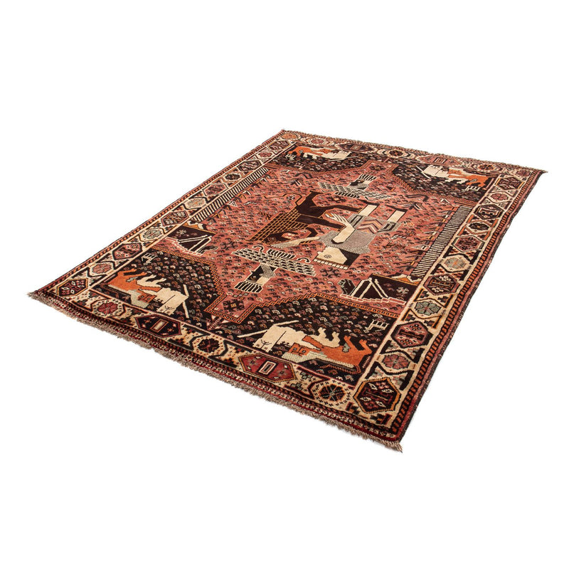 Tappeto Persero - Nomade - 192 x 155 cm - rosso chiaro