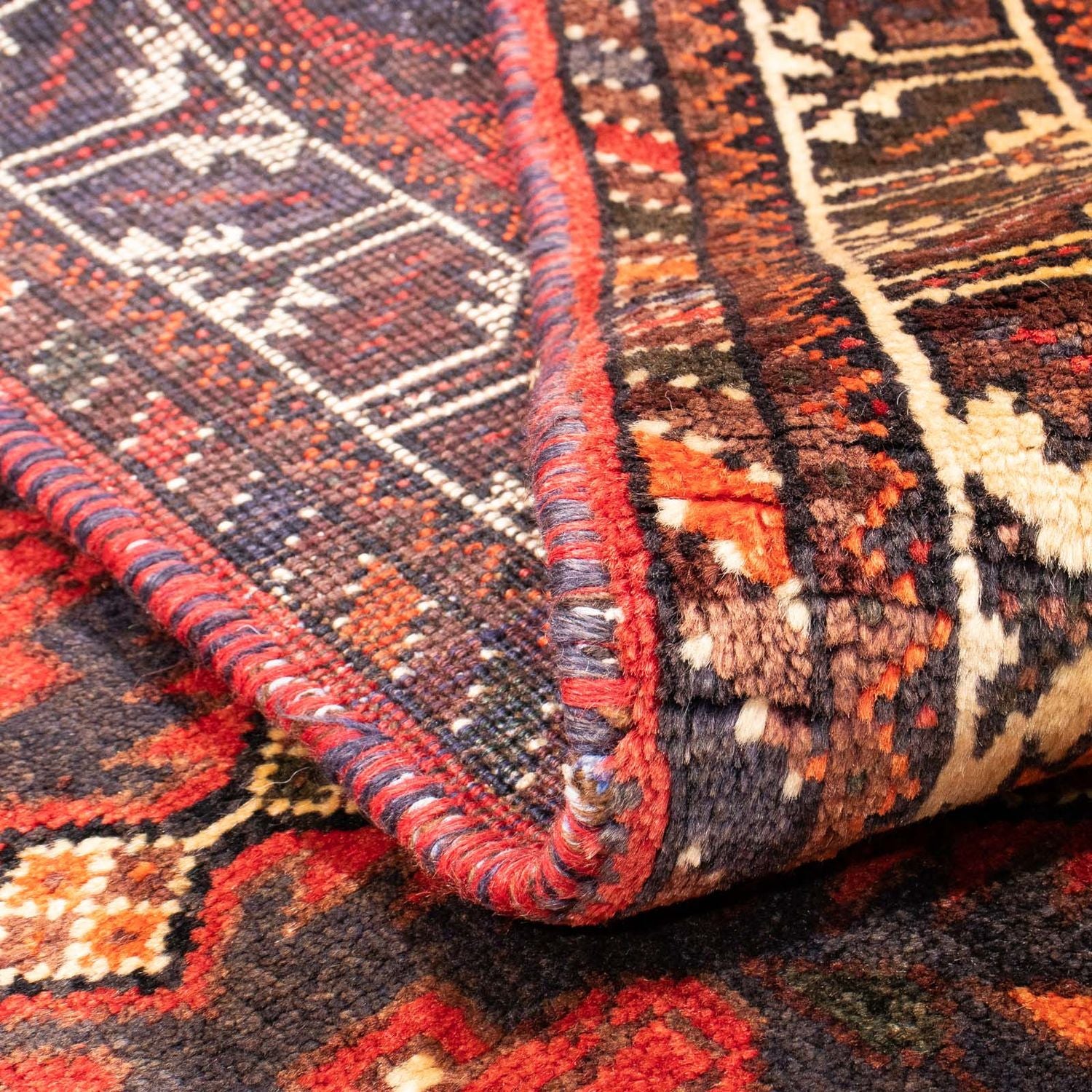 Tappeto Persero - Nomade - 180 x 127 cm - rosso scuro