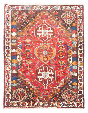 Tappeto Persero - Nomade - 150 x 120 cm - rosso scuro
