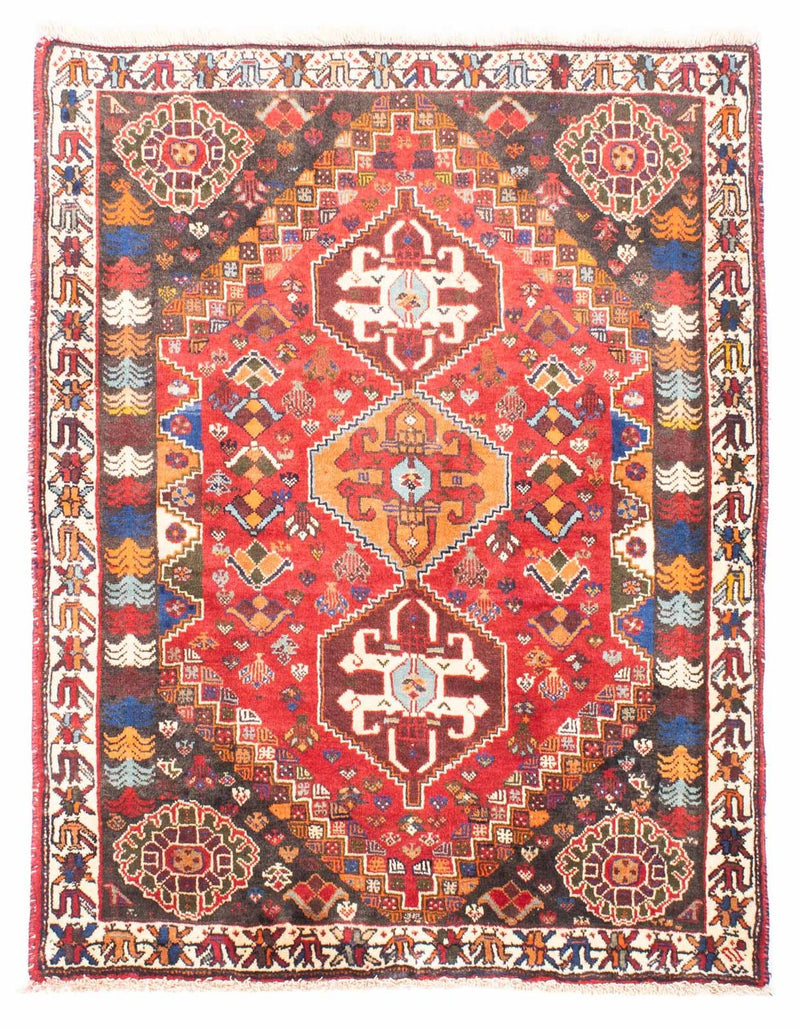 Tappeto Persero - Nomade - 150 x 120 cm - rosso scuro