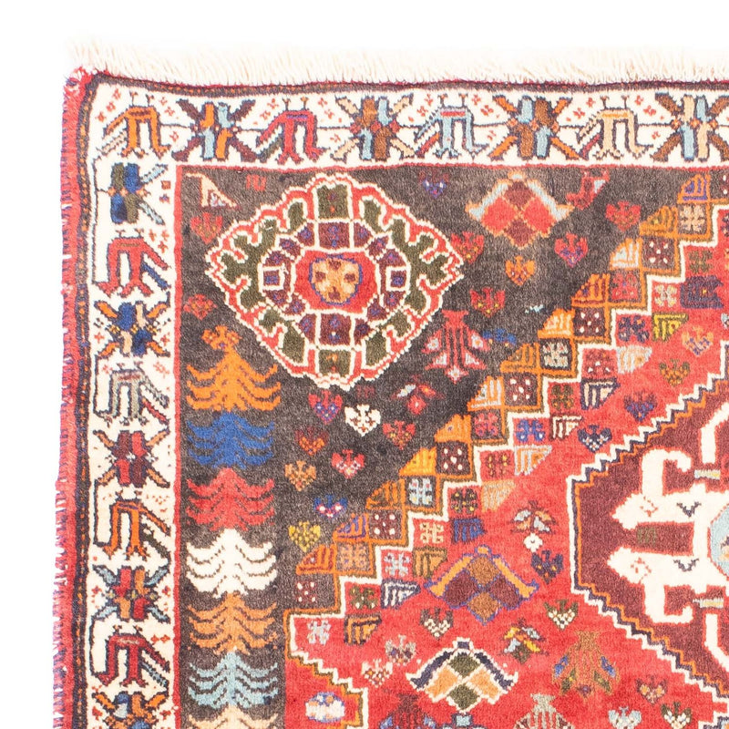 Tappeto Persero - Nomade - 150 x 120 cm - rosso scuro
