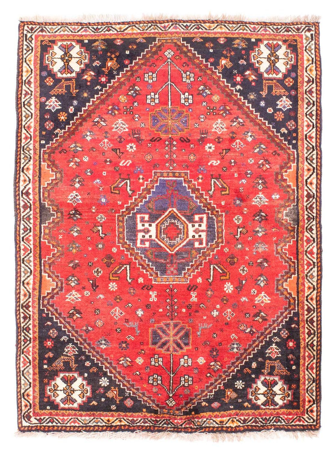 Tappeto Persero - Nomade - 152 x 116 cm - rosso scuro