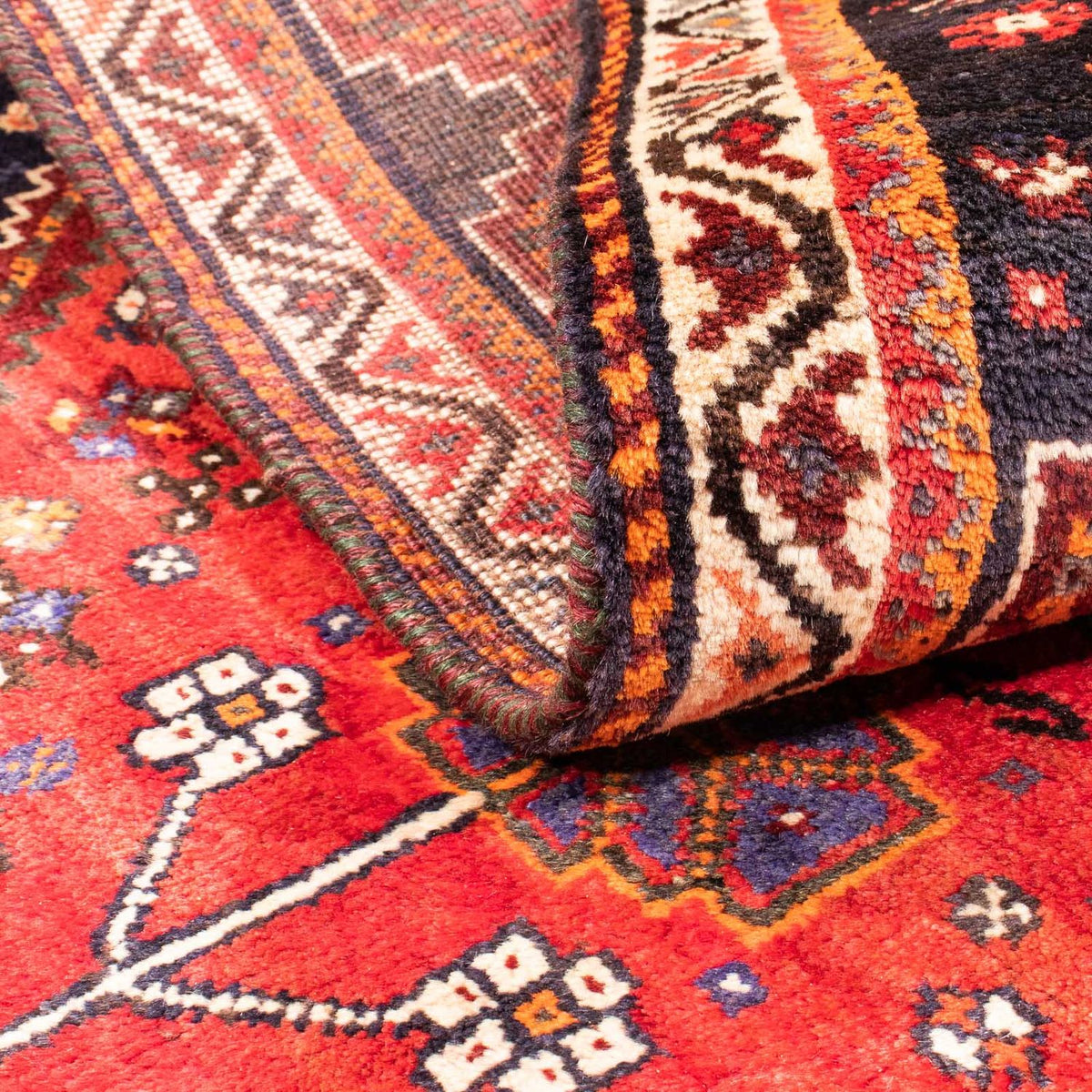 Tappeto Persero - Nomade - 152 x 116 cm - rosso scuro