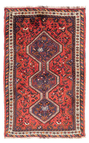 Tappeto Persero - Nomade - 163 x 110 cm - rosso scuro