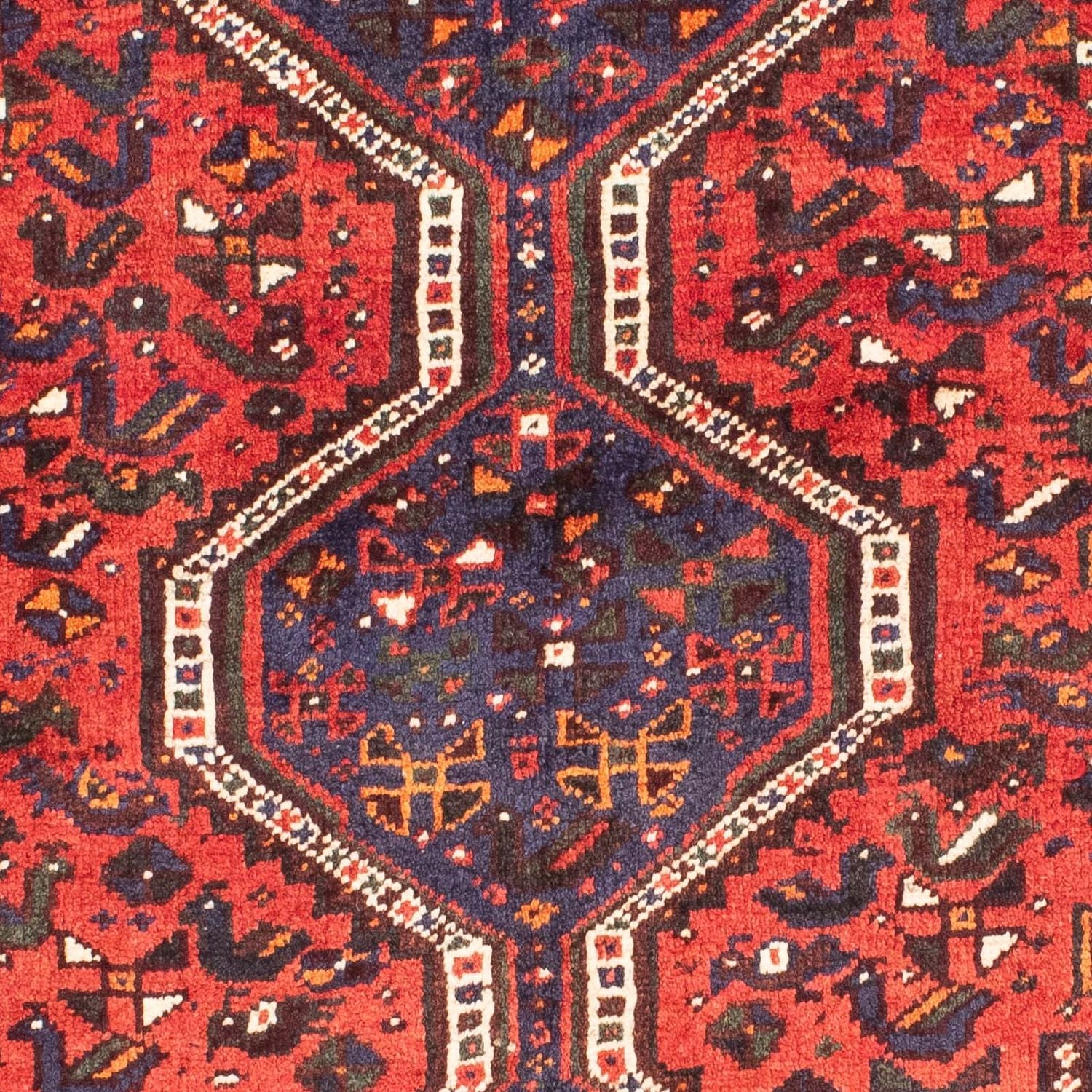 Tappeto Persero - Nomade - 163 x 110 cm - rosso scuro