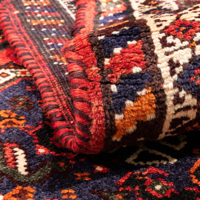 Tappeto Persero - Nomade - 163 x 110 cm - rosso scuro